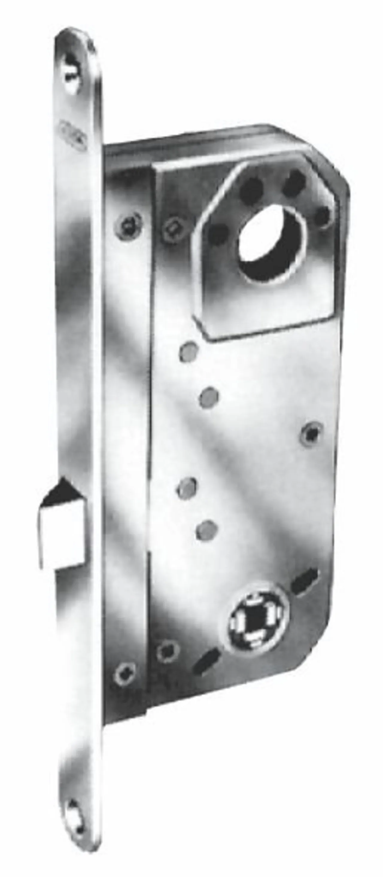 LÅSKASSE 1498 L U/SL.STK    TV LK1498 LÅS