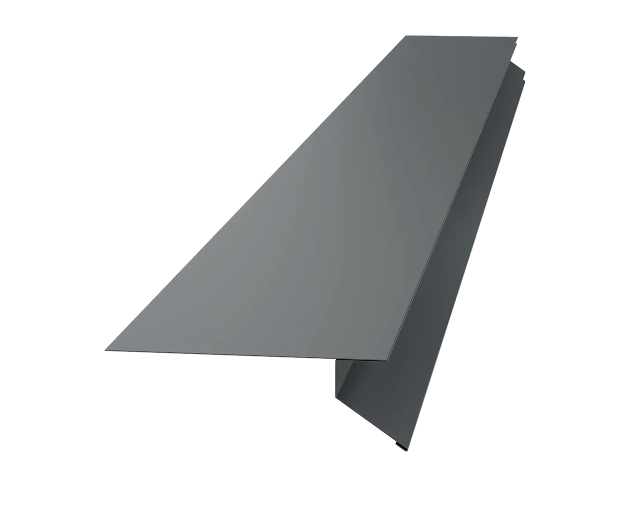 Plannja Takfot 15-23° Hard Coat 25 alu PL20 mørk grå 2000mm