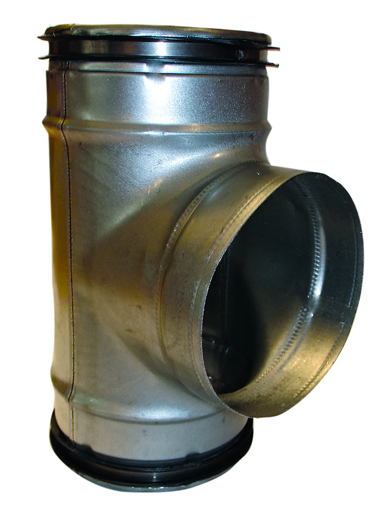 T-rør m/pakning avgrening muff ø100