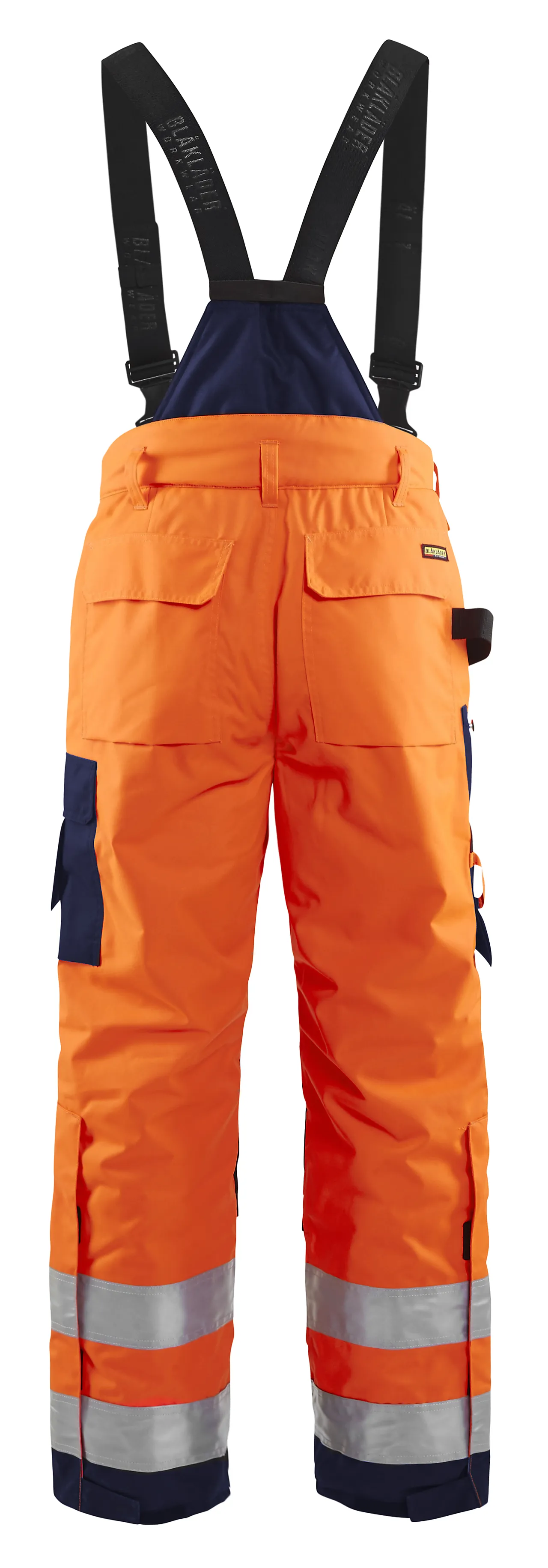 Bukse varsel vinter C54 orange/marineblå null - null - 2 - Miniatyr