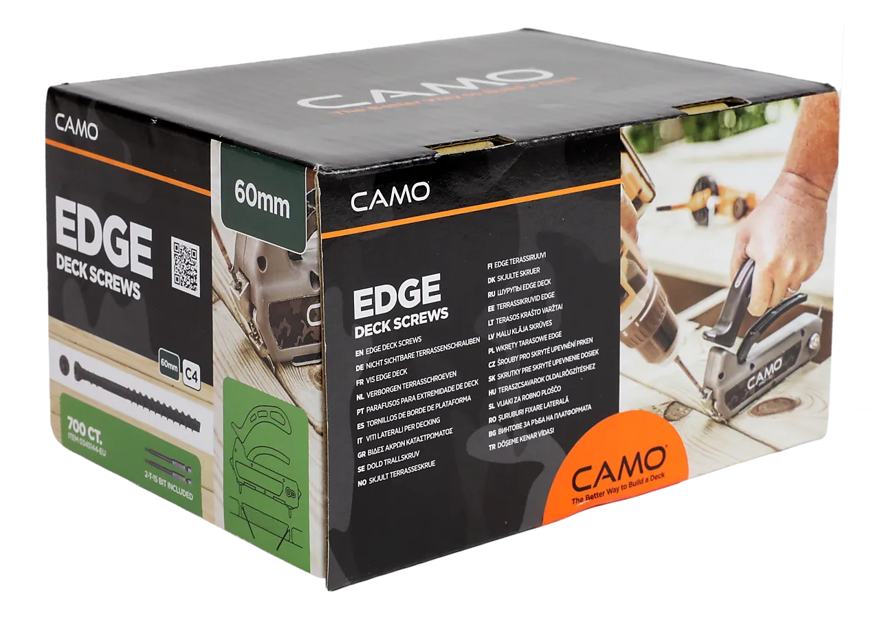 Camo terrasseskrue C4 4,2x60 mm 700 stk null - 4,2x60 - 2 - Miniatyr