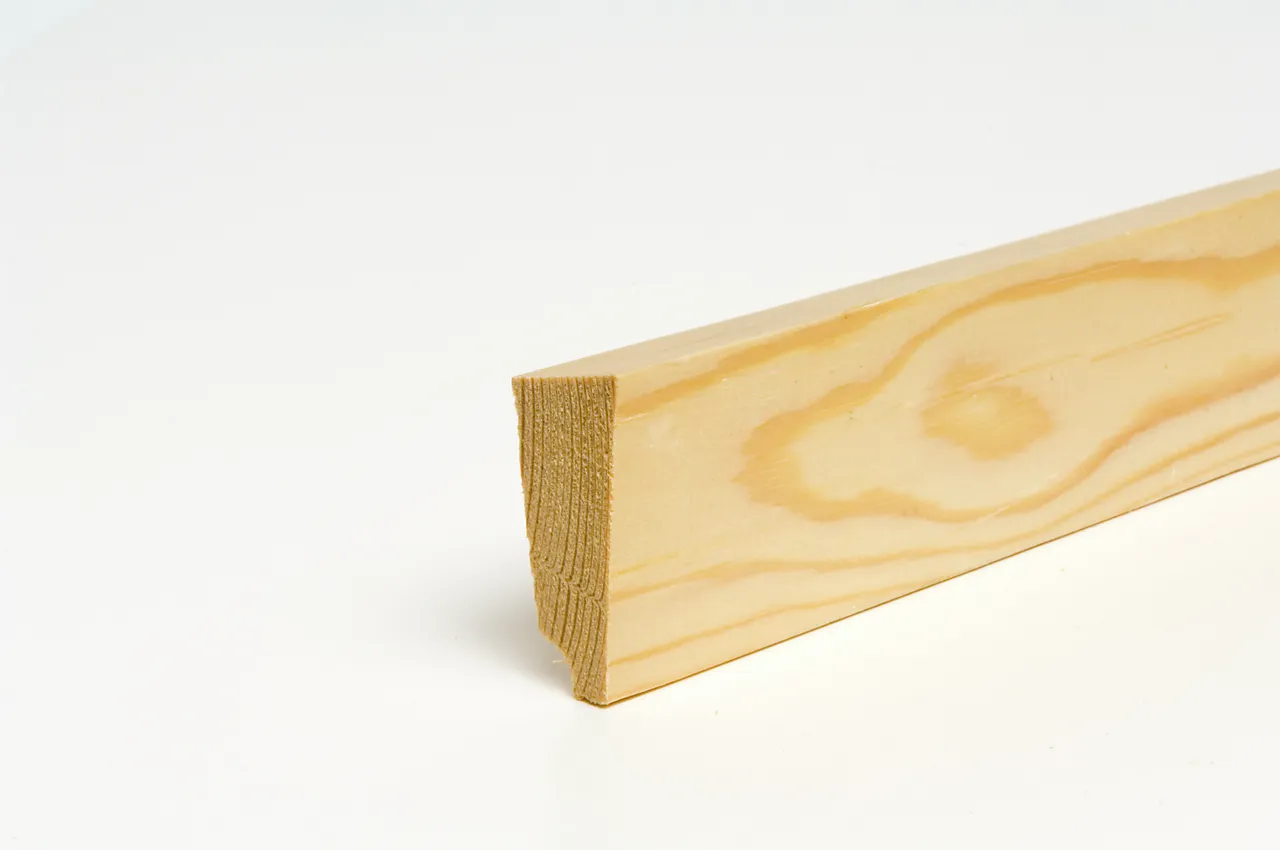 Taklist enkelskygge 21x34 mm ubehandlet furu null - null - 3 - Miniatyr