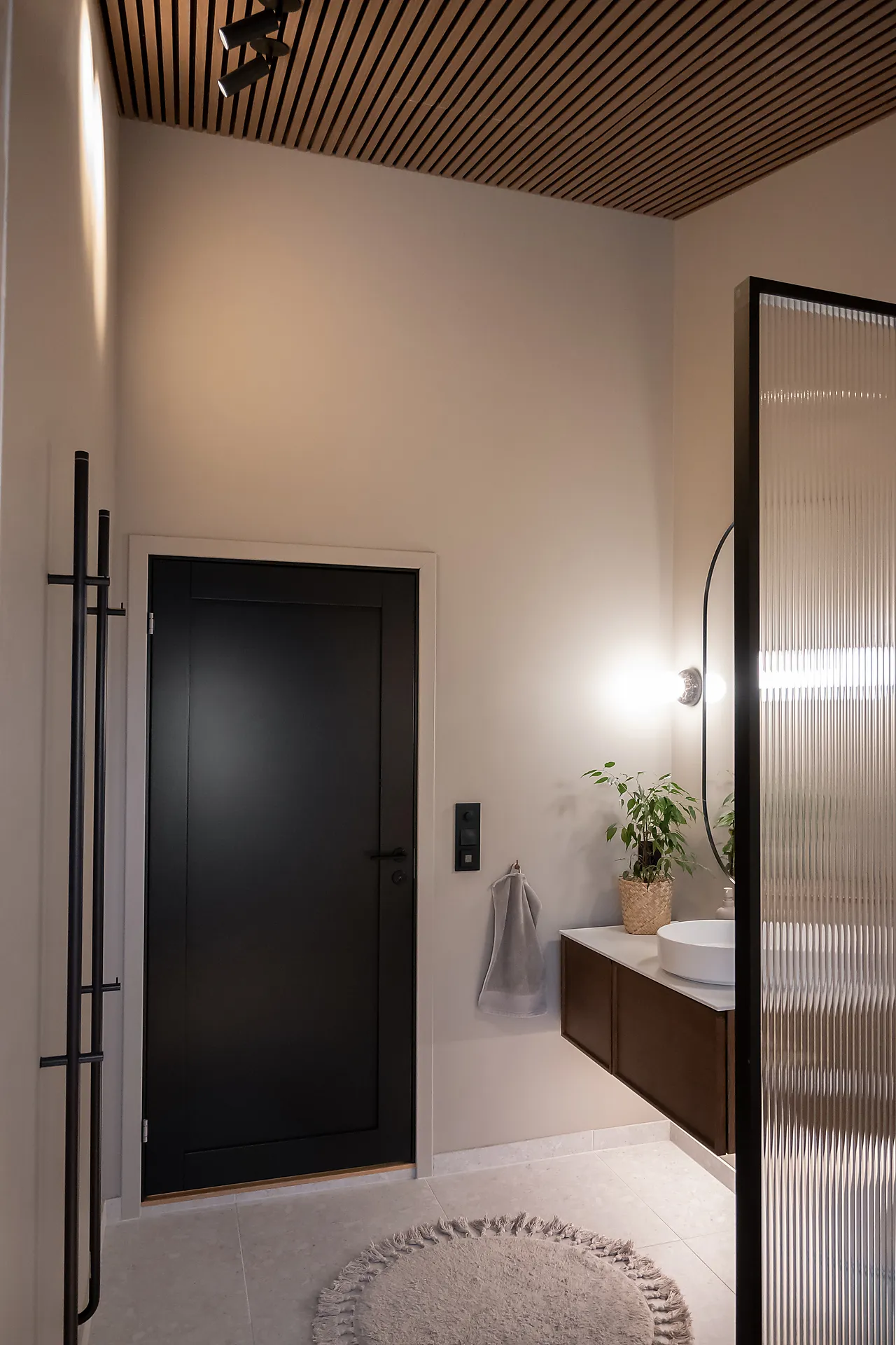 Innerdør Prima dempet sort 80x210 cm null - 80x210 - 3 - Miniatyr