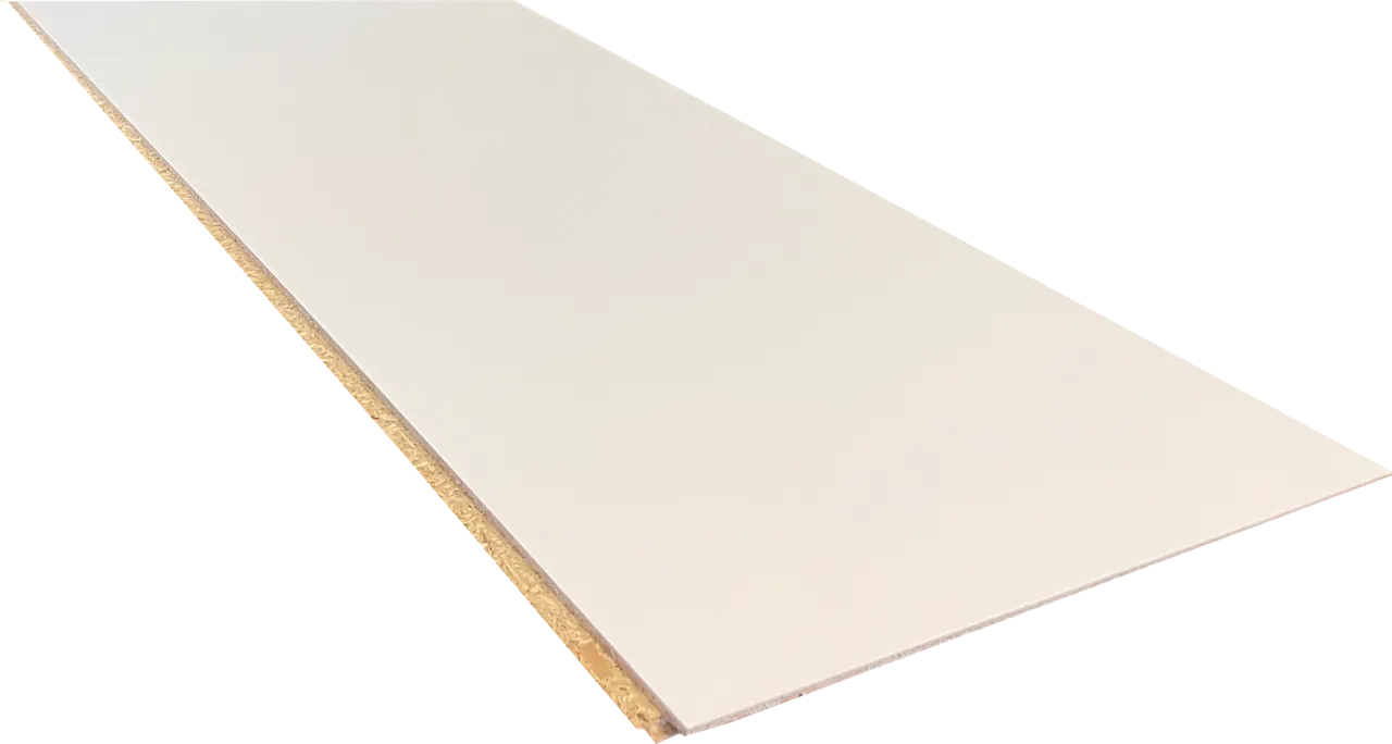 Sponplate våtrom hvit 12x620x1220 mm Sponplate våtrom hvit 12x620x1220 mm