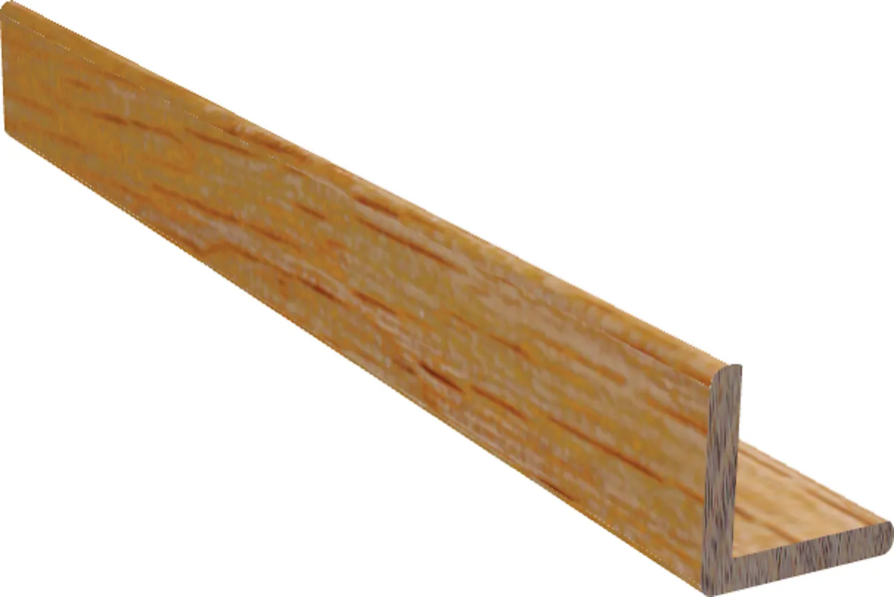 Vinkellist GK2400 28x28 mm lakkert eik Vinkellist GK2400 28x28 mm lakkert eik