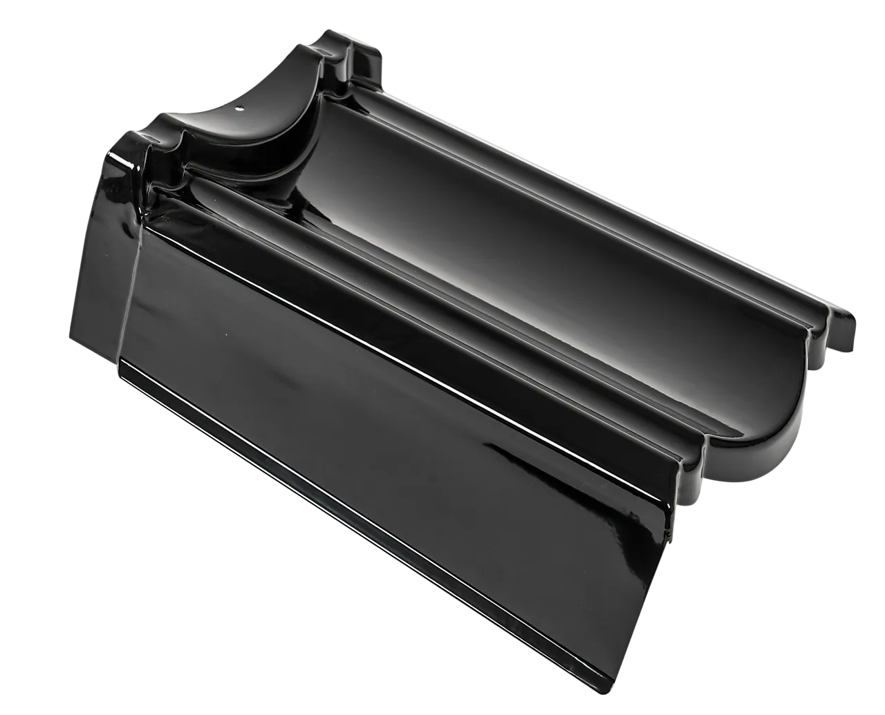 Gavlprofil venstre exclusiv so sort dekkende mål 369mm isola