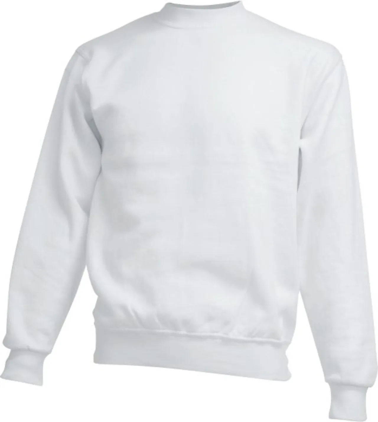 Collegegenser Hvit Bomull/Polyester L Collegegenser Hvit Bomull/Polyester L