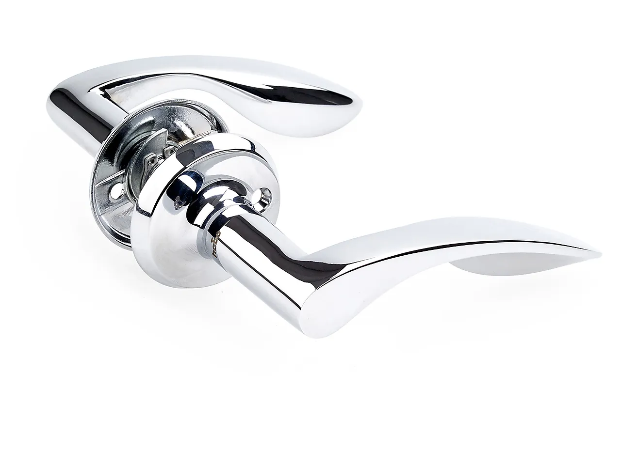 Dørhåndtak  bonn utv krom sb dobbeltvirkende returfjær dt 38-70