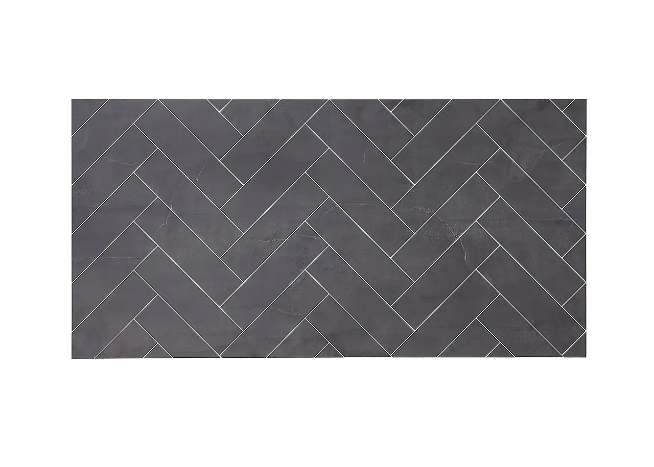 Kjøkkenplate Kitchen Wall Sort Kalk Fiskebein Kjøkkenplate Kitchen Wall Sort Kalk Fiskebein