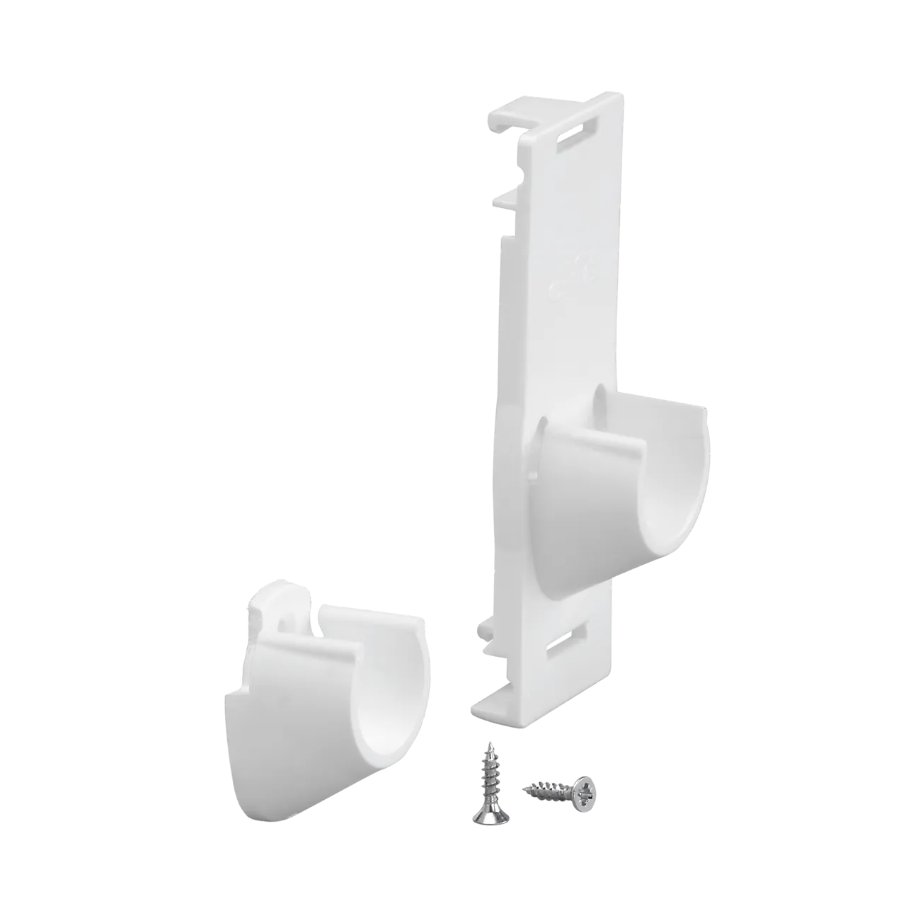 Holder for stang stativ/vegg hvit til standard og mini