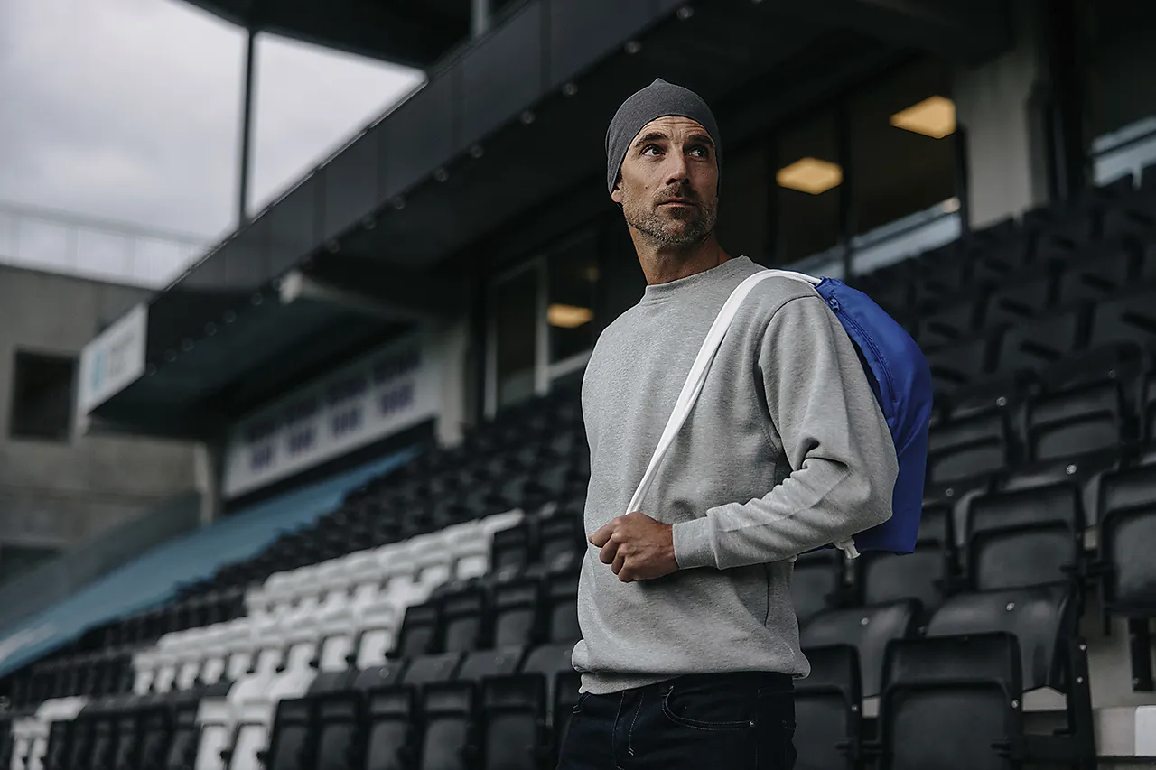 Genser classic 3801 marineblå 2xl bomull/polyester null - XXL - 2 - Miniatyr