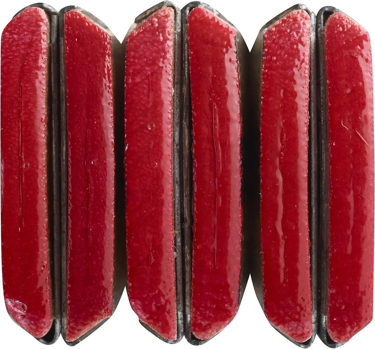 Tommestokk 1 meter tre 61-1-6 metrisk gradering/engelsk tomme null - 1 - 2 - Miniatyr