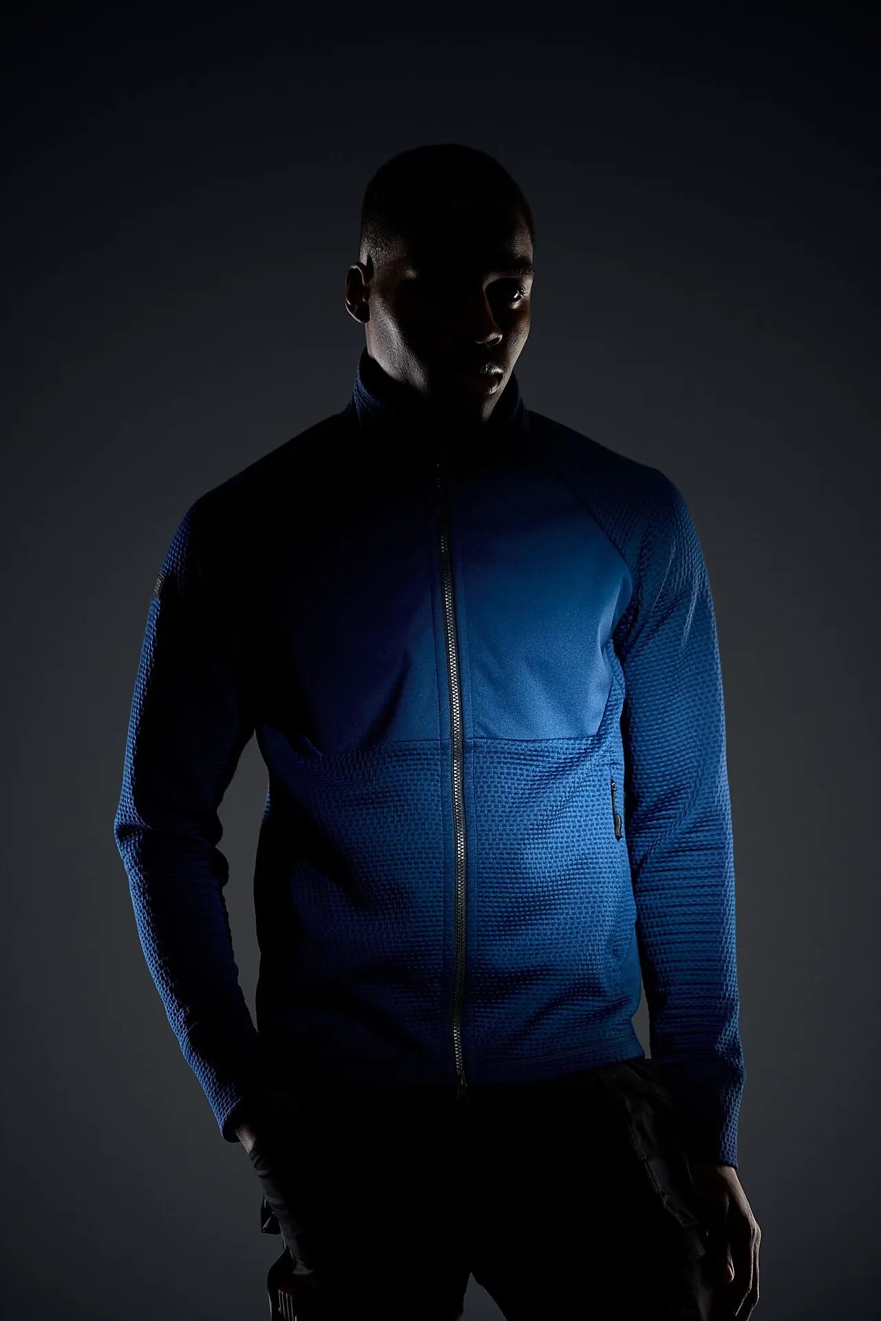 Jakke 8404 blå 3XL null - XXXL - 3 - Miniatyr