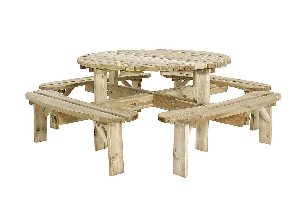 Bord-/benksett rondo