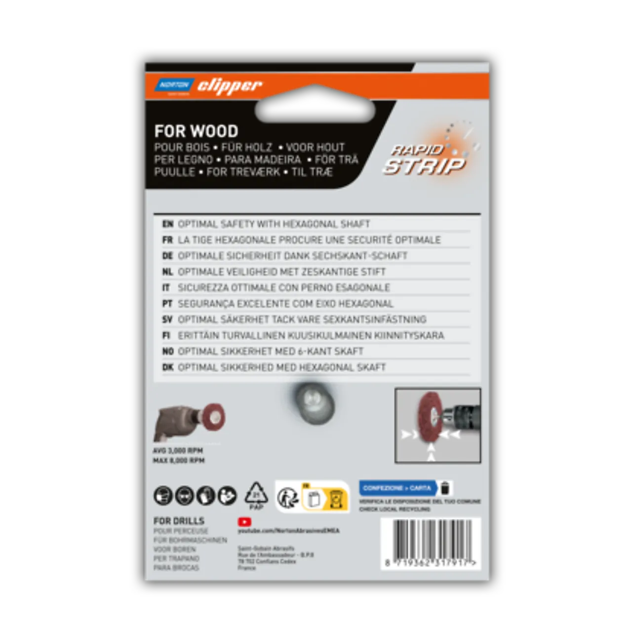 Rondell rapid strip wood 100x14 mm null - null - 2 - Miniatyr