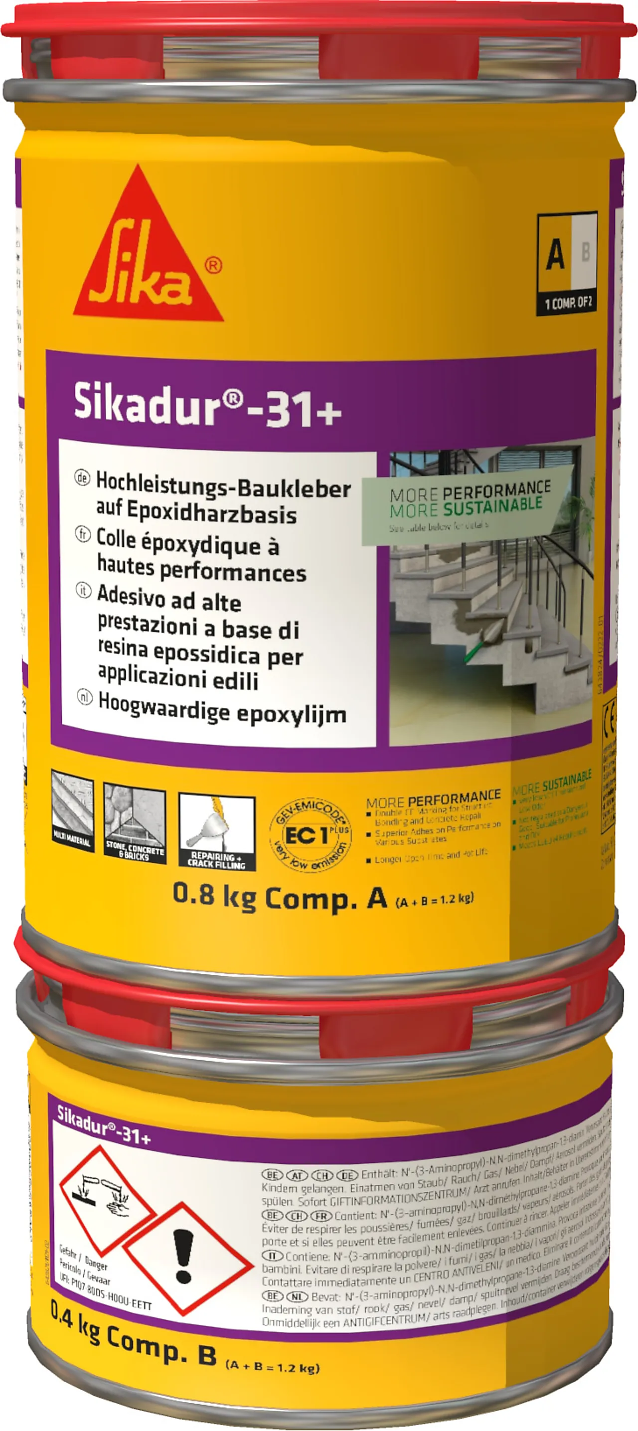 Epoksylim Sikadur-31+ 1,2 kg