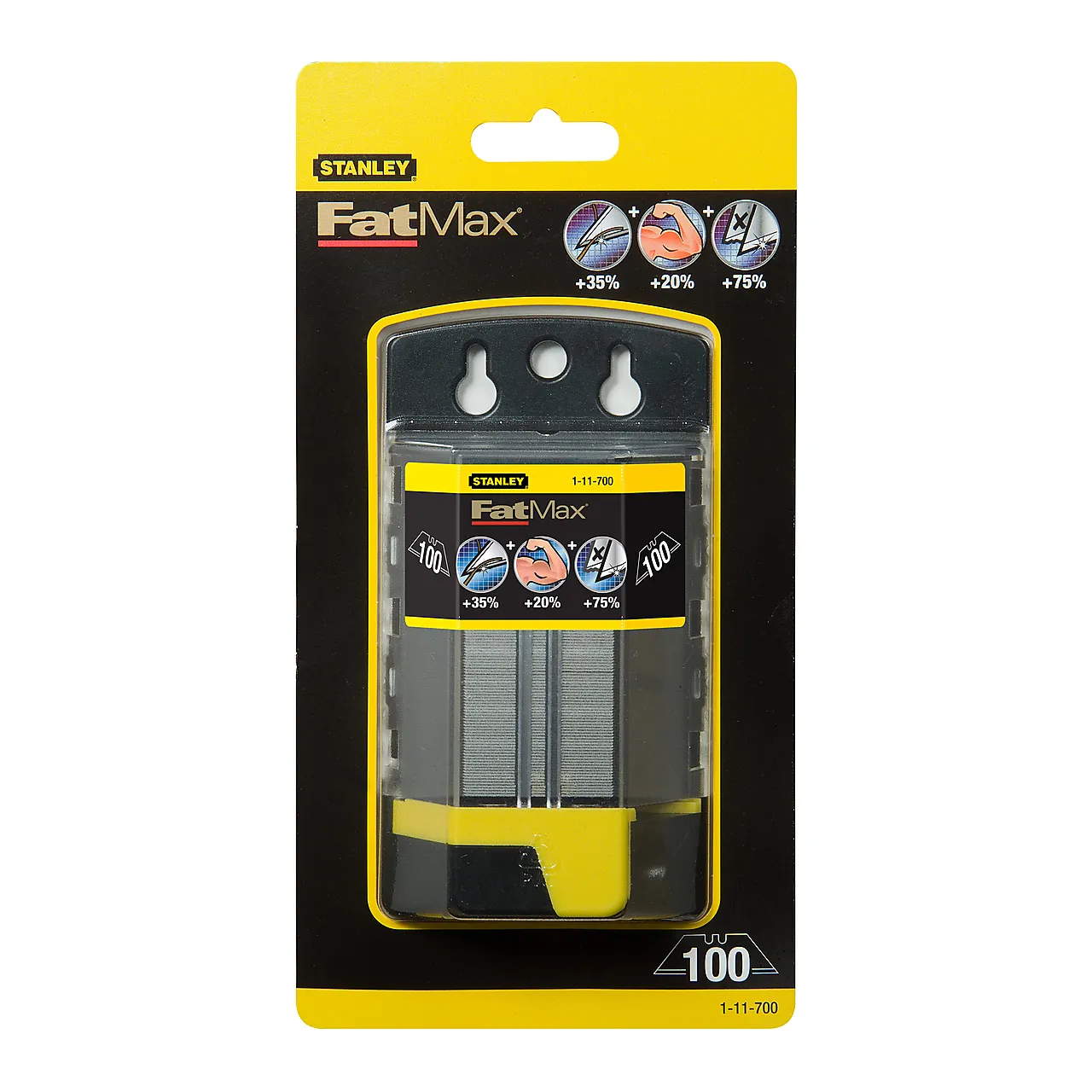 Stanley knivblad fatmax std 100 pk 1-11-700 null - null - 2 - Miniatyr