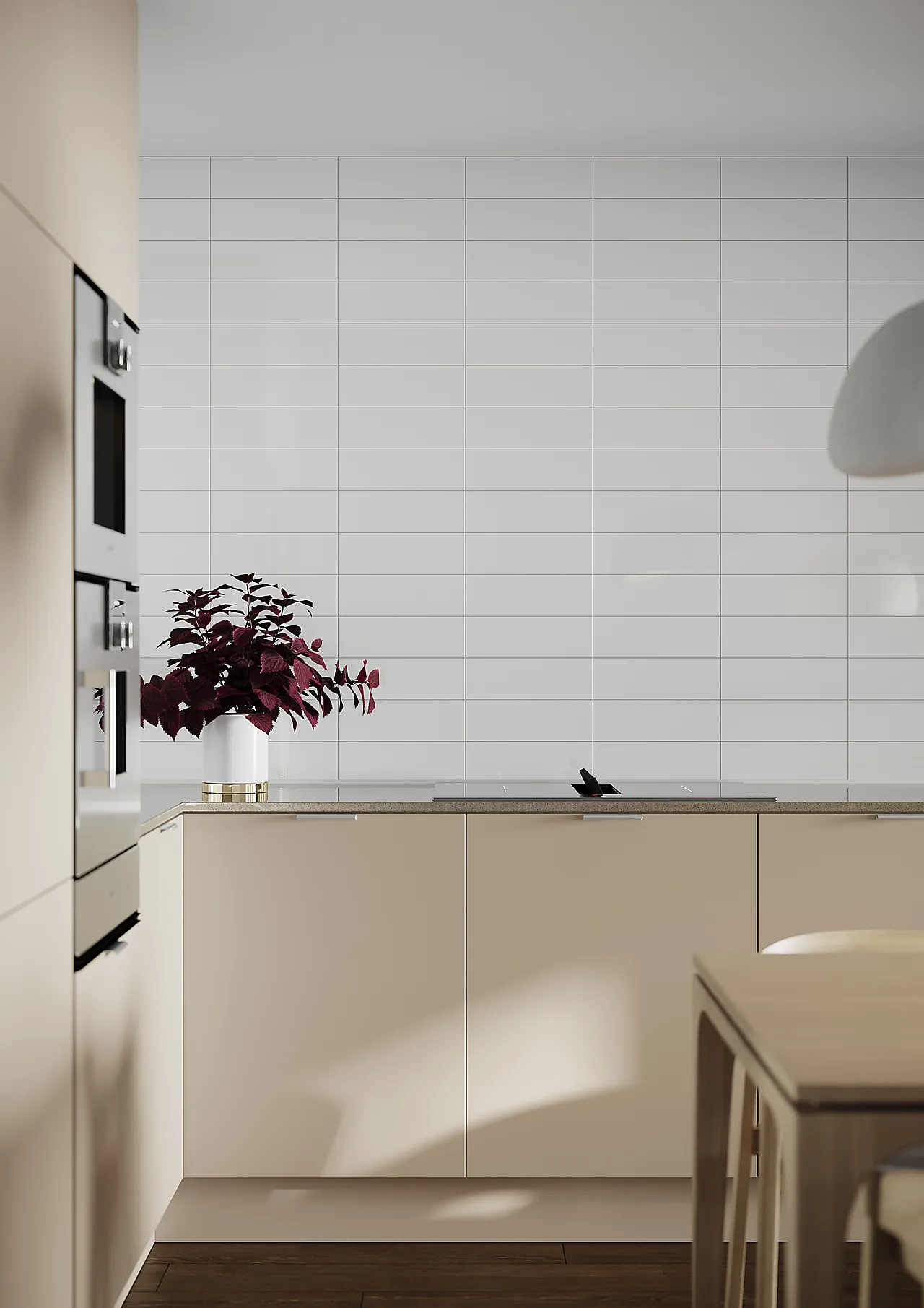 Baderomsplate Fibo Denver White 3091M3010 null - null - 2 - Miniatyr