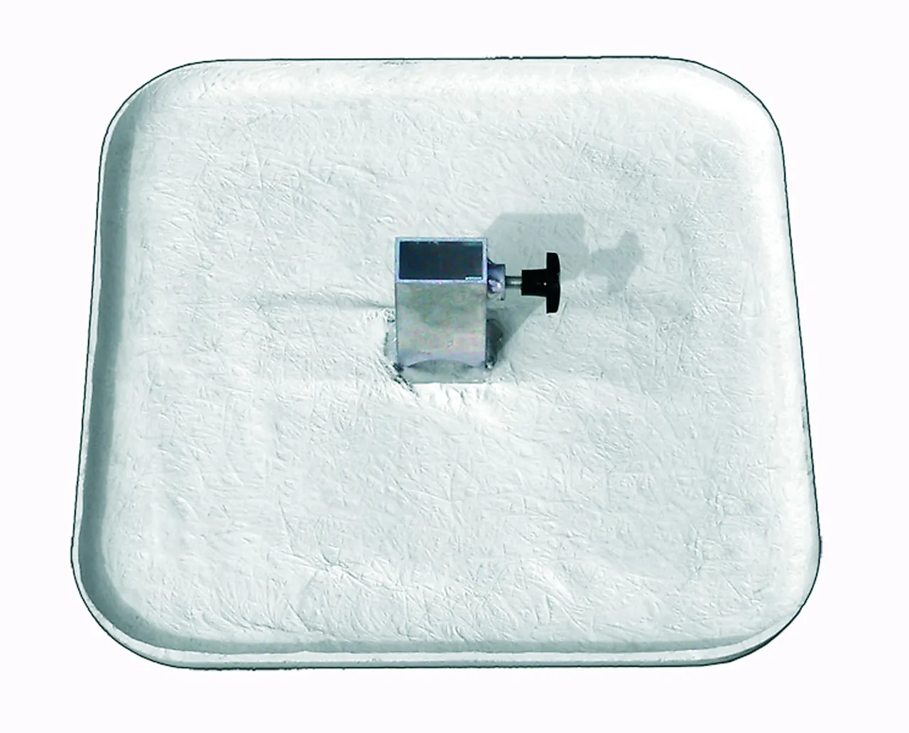 Støpeplate av glassfiberplate 40x40cm