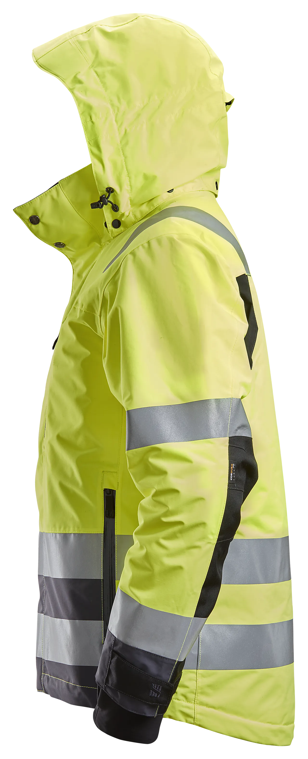 Snickers 1132 vinterjakke gul/mørk grå str XS null - XS - 3 - Miniatyr