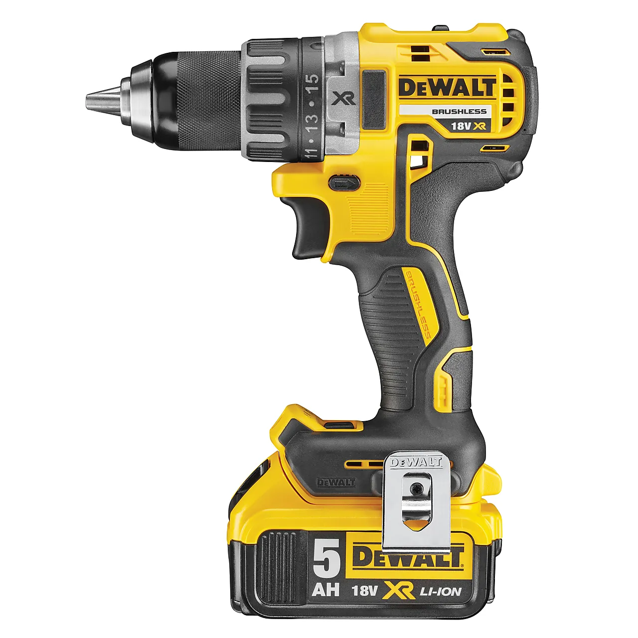 Drill 18 volt børsteløs 5,0 Ah DCD791P2 null - null - 3 - Miniatyr