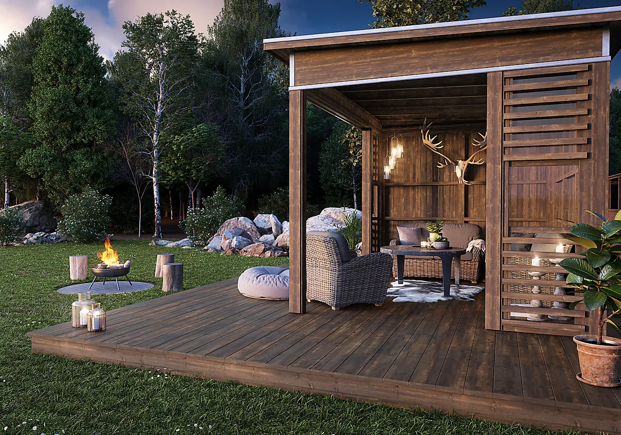 Hagestue brun royal modell 1803 null - null - 2 - Miniatyr