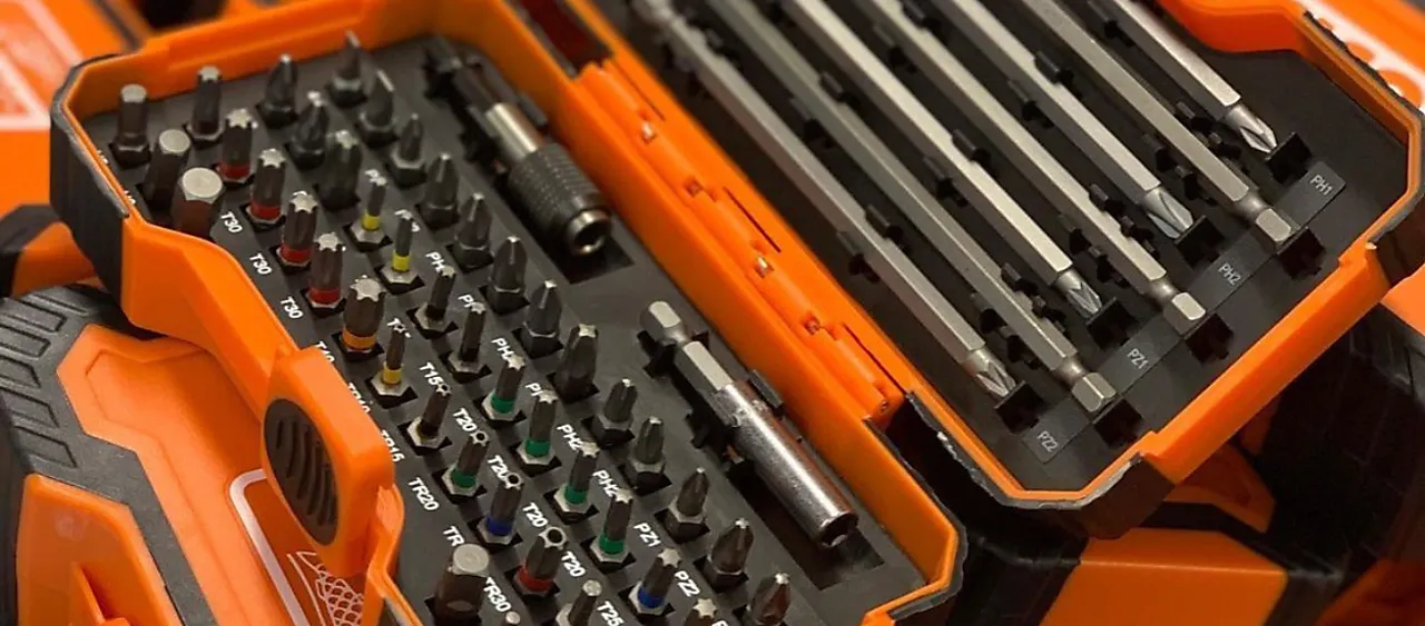 Bits sett 1/4" 54 deler null - null - 2 - Miniatyr