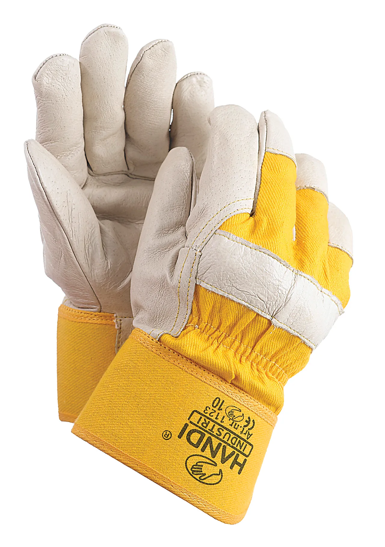 Hanske svinesk m mansj 1123 handi gul svineskinnsh str 10 Hanske svinesk m mansj 1123 handi gul svineskinnsh str 10
