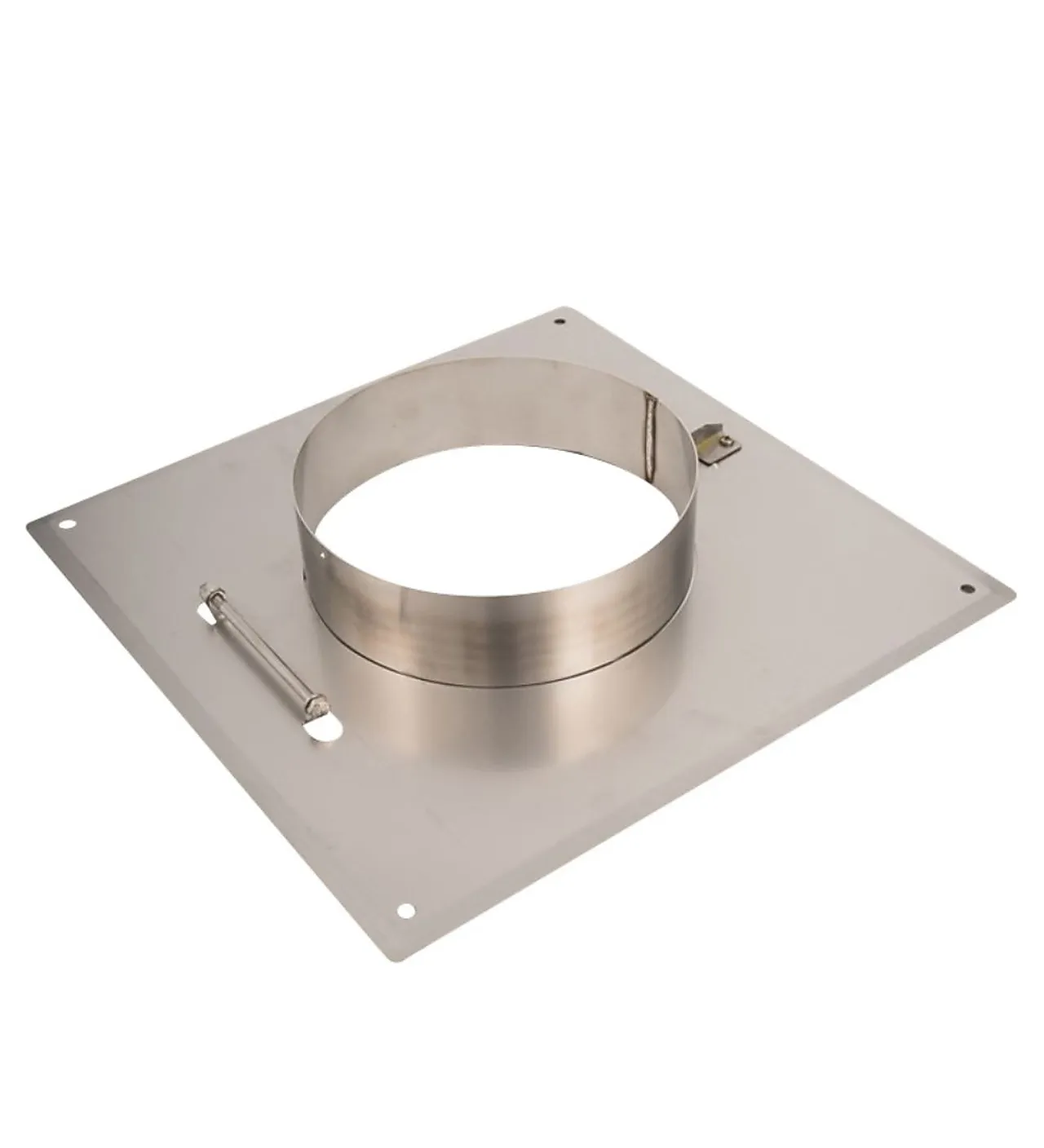 Flange firkantet til muret skorstein