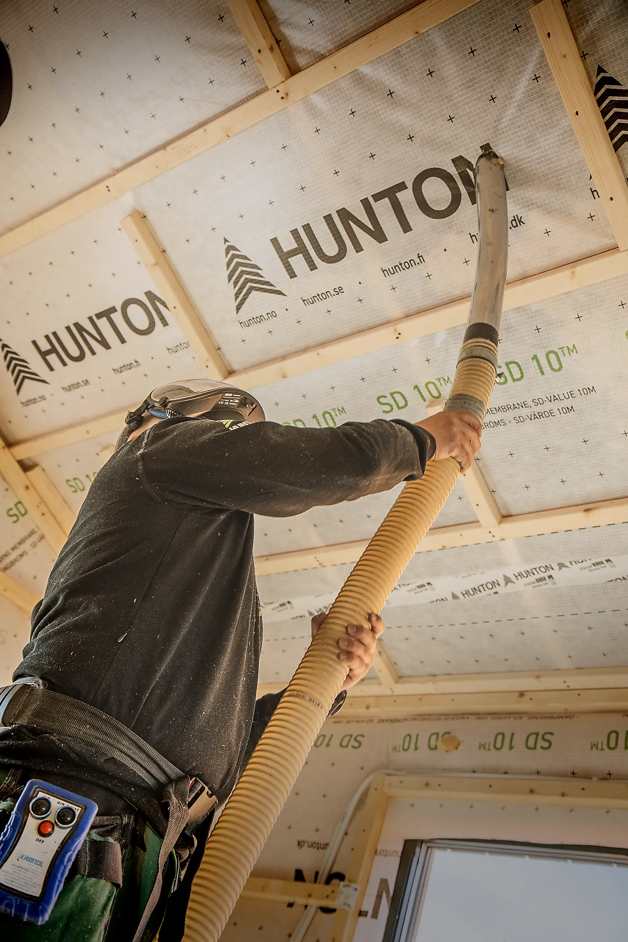 Hunton trefiber blåseisolasjon 15 kg null - null - 3 - Miniatyr