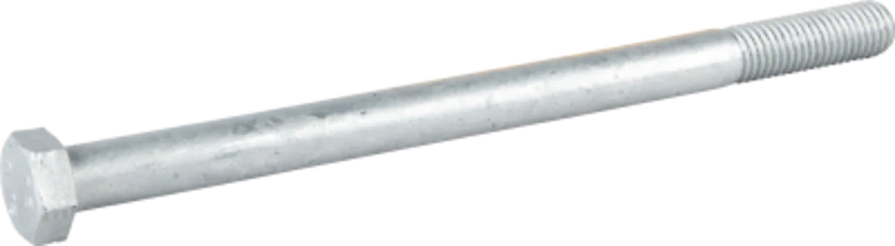 Sekskantskrue dg m12x180 fzv -20 delgjenget varmforsinket stål null - null - 2 - Miniatyr