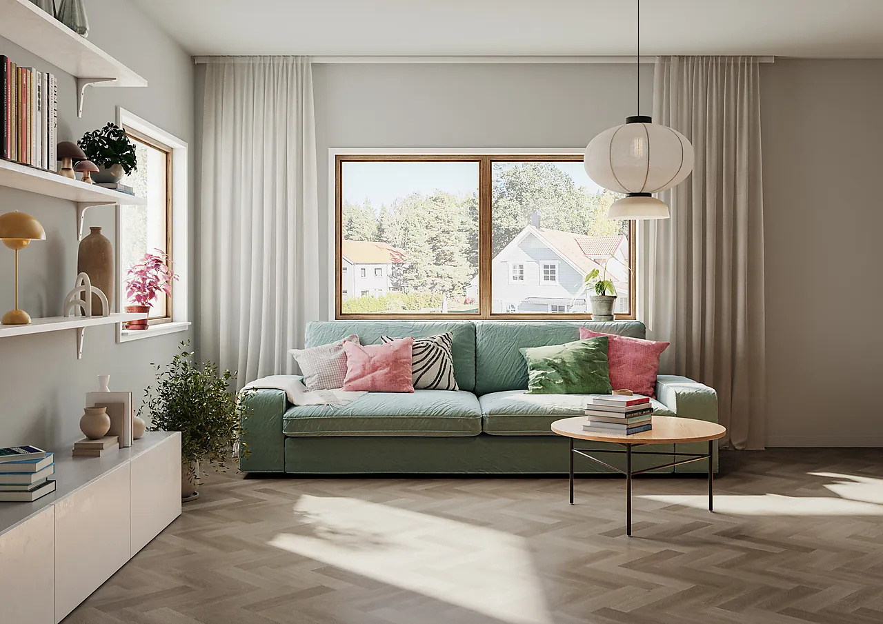 Vinylgulv 4m ancares herringbone grey rul25lm null - null - 3 - Miniatyr