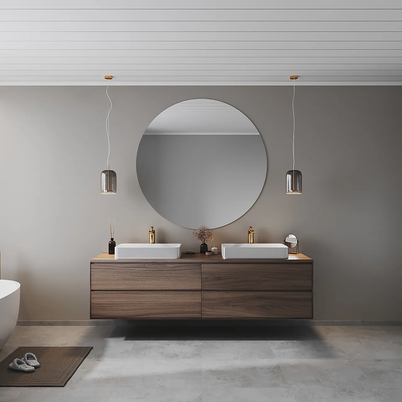 Smartpanel bad cyclone S dekor 132 11x620x2390 mm Smartpanel bad cyclone S dekor 132 11x620x2390 mm