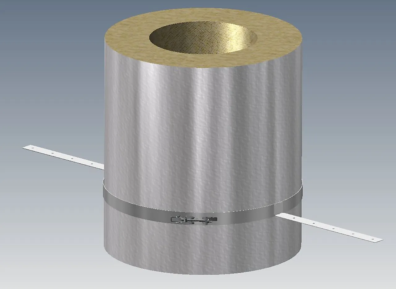 Takgjennomføring for stålpipe Ø300 Takgjennomføring for stålpipe Ø300