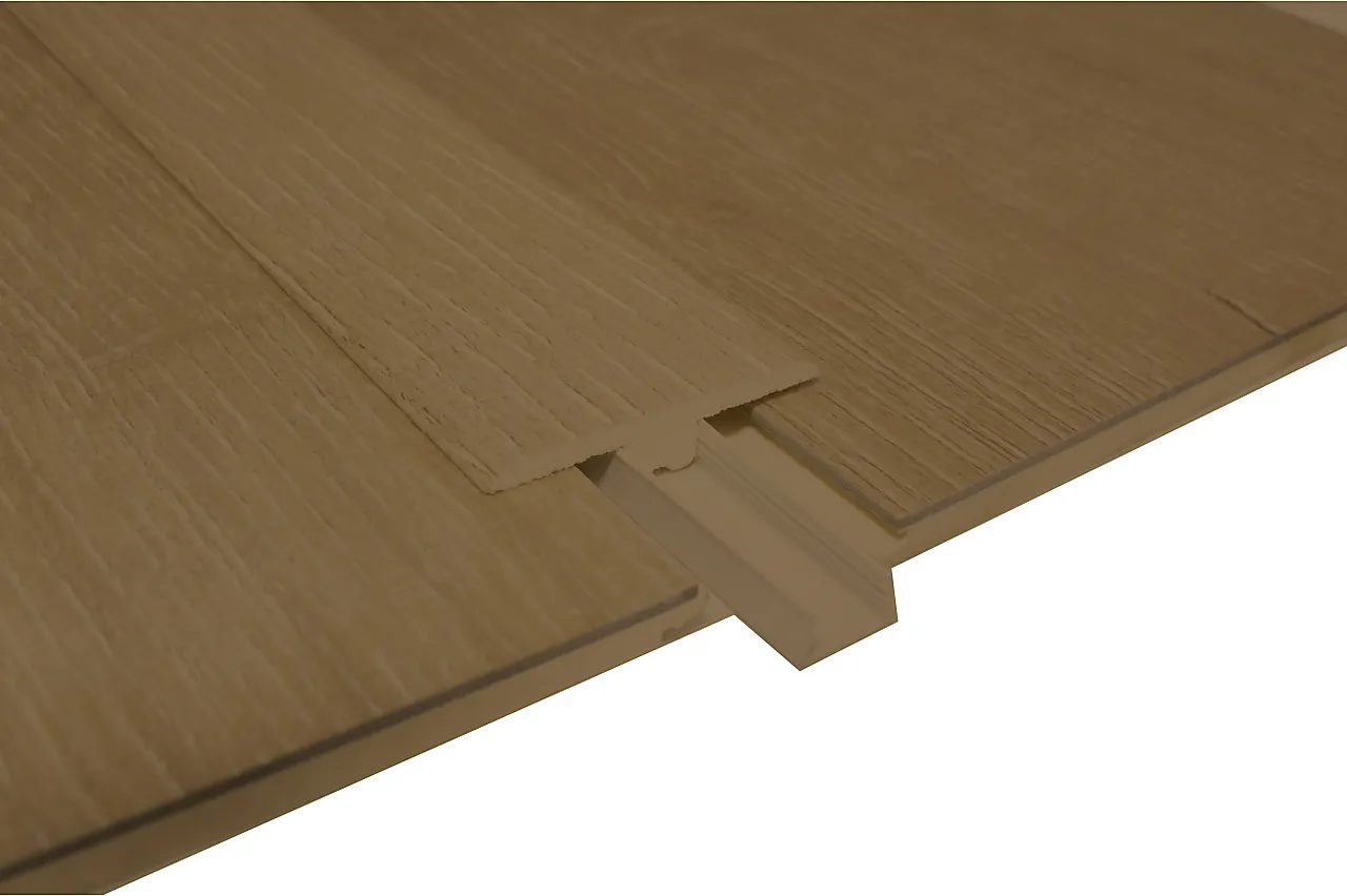 T-list til vinylgulv 8x45x2400 mm røkt eik