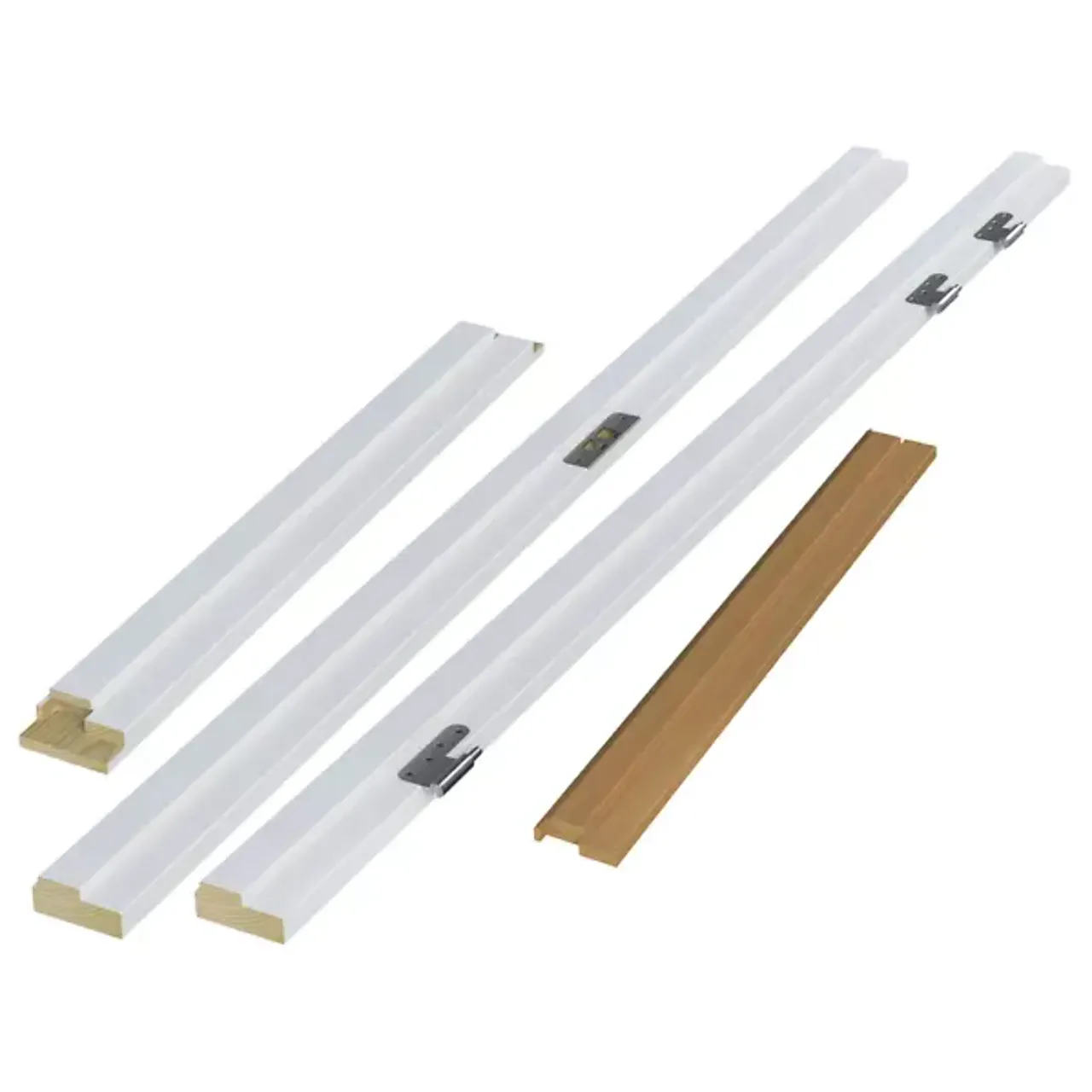 Karm massiv hvit 93 mm 120x210 cm høyre Karm massiv hvit 93 mm 120x210 cm høyre