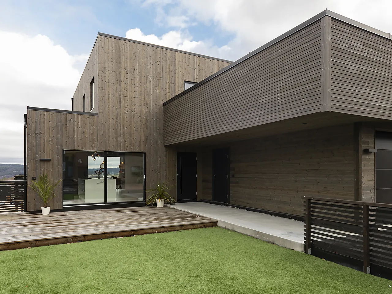 Kledning Nord dobbelfals tett behandlet gran 19x148 mm Kledning Nord dobbelfals tett behandlet gran 19x148 mm