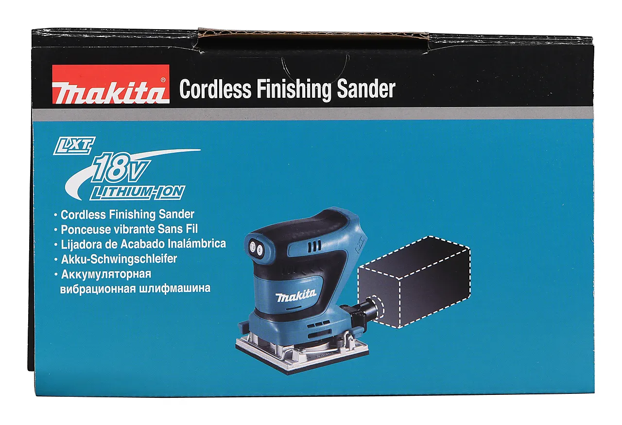 Plansliper 18v 112x102mm dbo482z lxt null - null - 3 - Miniatyr