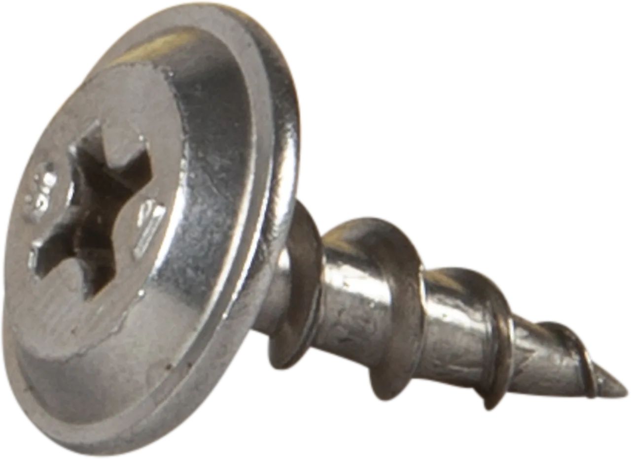 Montasjeskrue 4,2x13 a2 a-250rustfri skarp spiss tre/stål