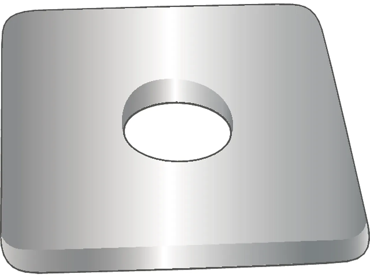 Firkantskive M8 FZV-50 null - null - 2 - Miniatyr