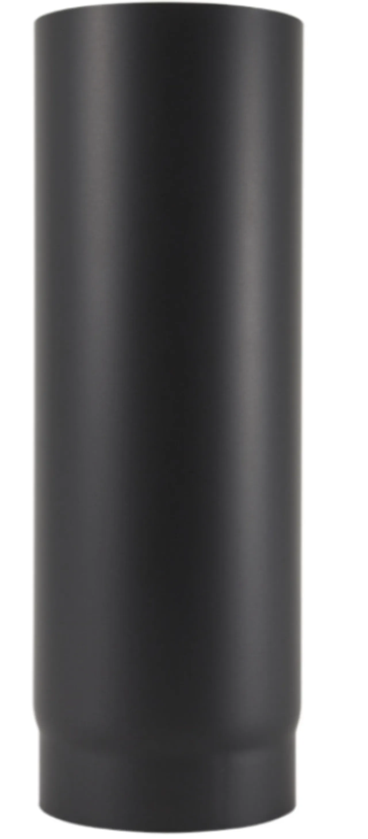 Røykrør ø150 l750 rett mbe matt sort emalje 2,3mm Røykrør ø150 l750 rett mbe matt sort emalje 2,3mm