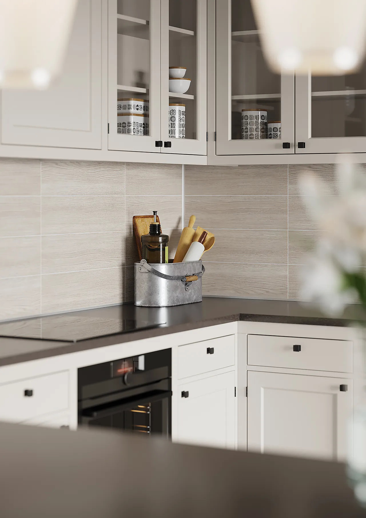 Kjøkkenpl 0194km6015 grey oak flis 60x15cm 10x620x580 null - null - 3 - Miniatyr