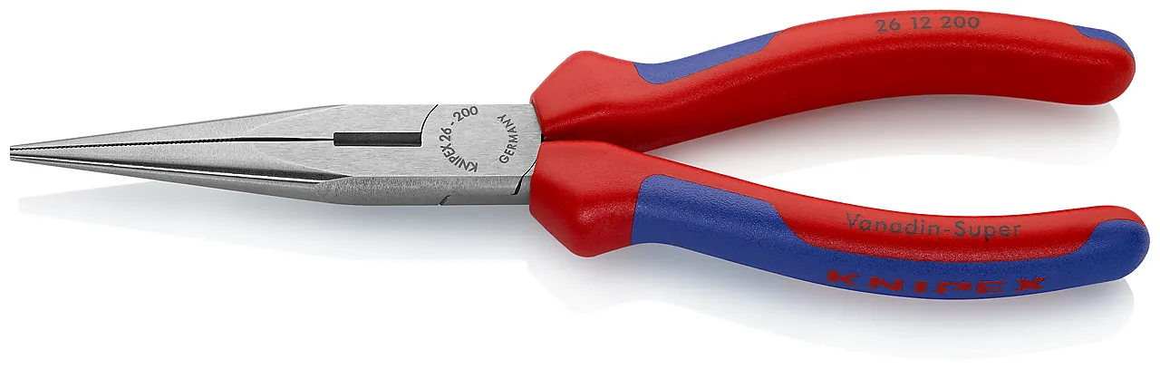 Spisstang 26 12 200 SB med skjær comfort 200 mm knipex