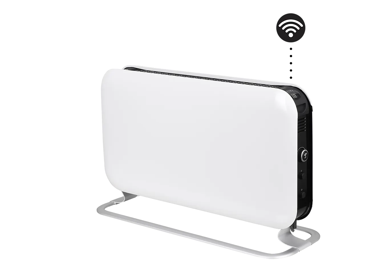 Gulvovn med WiFi 1200W hvit null - null - 2 - Miniatyr