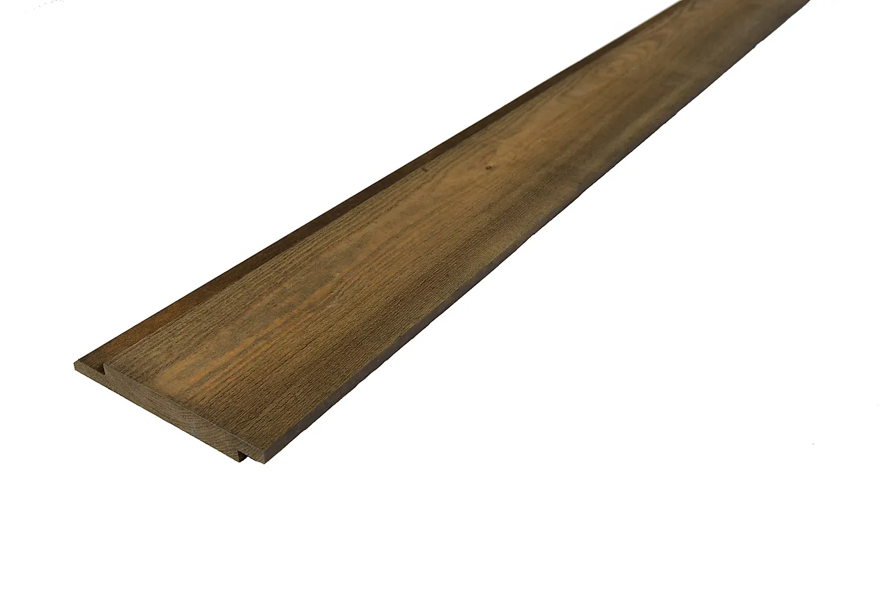 Kledning dobbelfals rettkant 19x148 mm brun null - null - 2 - Miniatyr