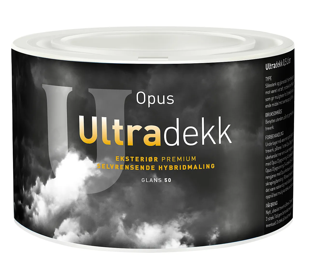 Opus Ultradekk Akrylforsterket Oljemaling 0,45L