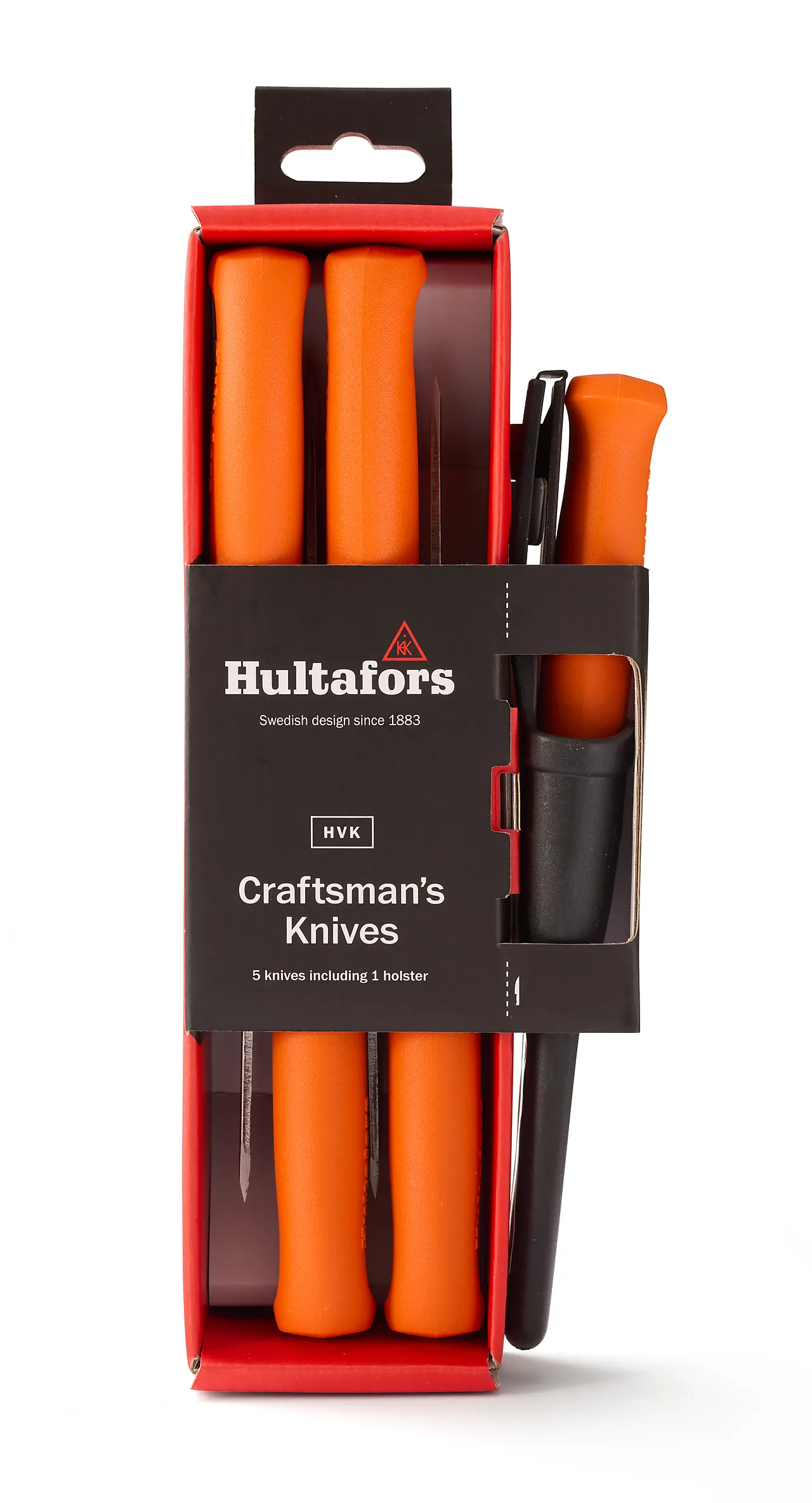Hultafors HVK håndverkskniv 5 pk med hylster null - null - 3 - Miniatyr