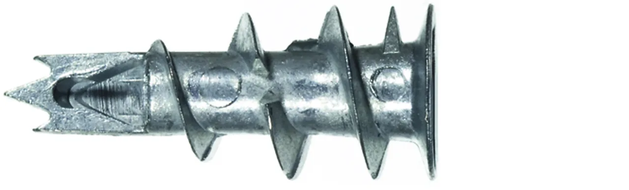 Gipsanker driva 1-12 mm gkms a 100 stk metall m/skruer fischer