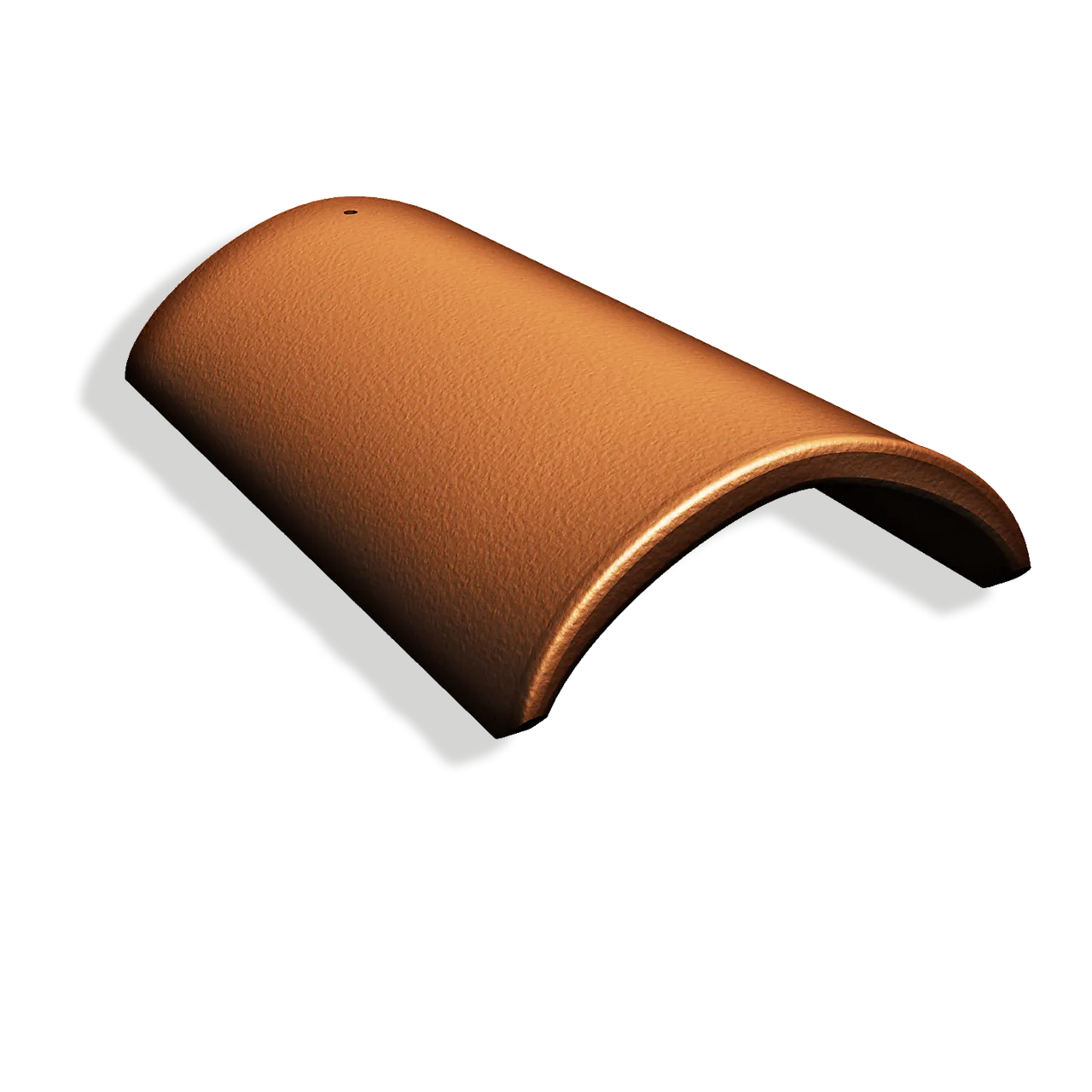 Mønestein i betong Candor teglrød