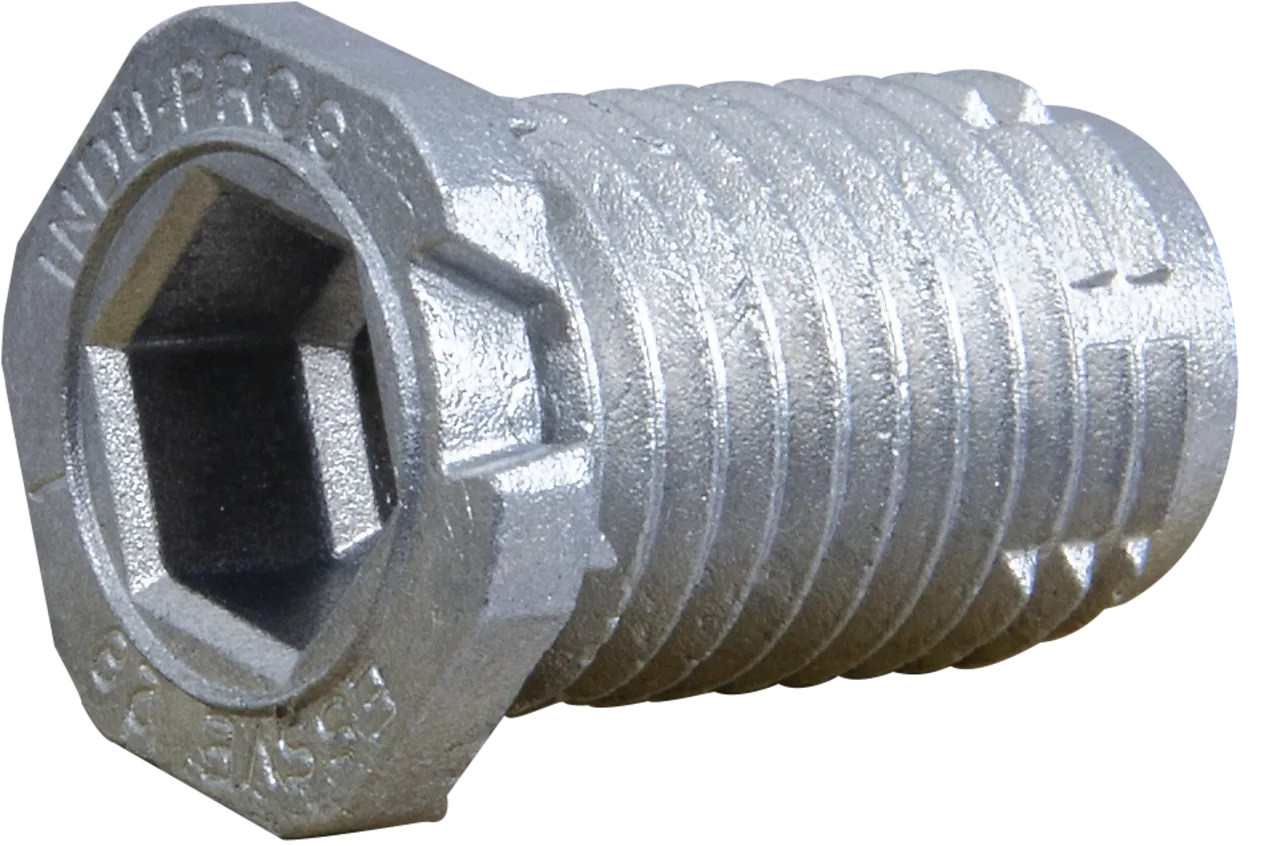 Karmhylse indu-prog 28mm zink -60 karminnfestning med zinklegering